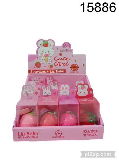 Imagen de BALSAMO LABIAL CON LLAVERO FRUTILLITA 3.26